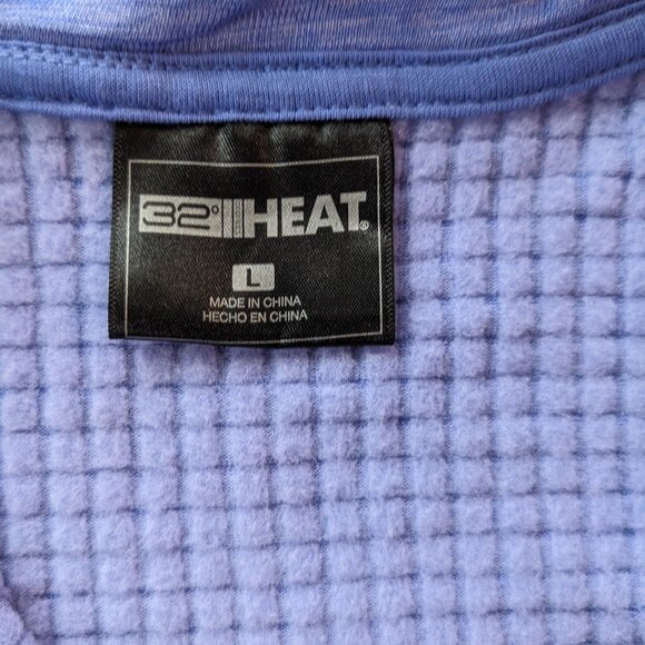 32 Heat Light Weight Full Zip Quilted Jacket - Picture 2 of 2